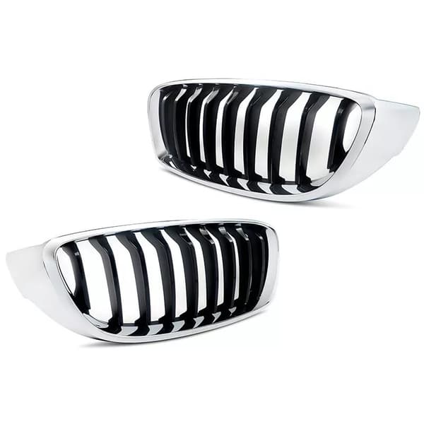1PAIR FOR BMW F32 F33 F36 4 SERIES 2013-20 FRONT BUMPER KIDNEY GRILLES OE STYLE
