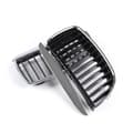 Miniatyrbilde 7 av 11: Pair Chrome Black Front Kidney Grill Grilles For BMW E90 E91 Saloon 2005-2008 4D