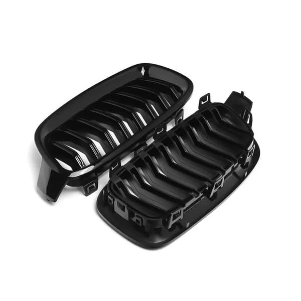 Front Kidney Grille Grill For BMW 320i F30 F31 3 Series Saloon 12-16 Gloss Black