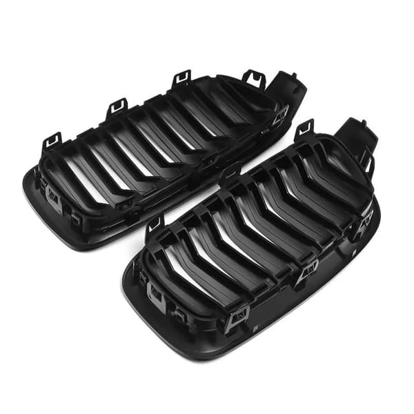 Front Kidney Grille Grill For BMW 320i F30 F31 3 Series Saloon 12-16 Gloss Black