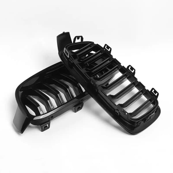 Front Kidney Grille Grill For BMW 320i F30 F31 3 Series Saloon 12-16 Gloss Black