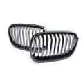 Pikkukuva 7 / 11: Carbon Fiber Look Front Kidney Grill Grille For BMW F20 F21 1 Series 2012-2014