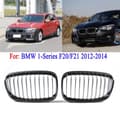 Pikkukuva 1 / 11: Carbon Fiber Look Front Kidney Grill Grille For BMW F20 F21 1 Series 2012-2014