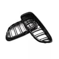 Miniatyrbilde 6 av 11: For BMW F06 F12 F13 6Series Coupe Convertible Gloss Black Kidney Grille Twin Bar