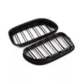 Miniatyrbilde 7 av 11: For BMW F06 F12 F13 6Series Coupe Convertible Gloss Black Kidney Grille Twin Bar