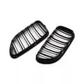 Miniatyrbilde 8 av 11: For BMW F06 F12 F13 6Series Coupe Convertible Gloss Black Kidney Grille Twin Bar