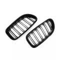 Miniatyrbilde 9 av 11: For BMW F06 F12 F13 6Series Coupe Convertible Gloss Black Kidney Grille Twin Bar