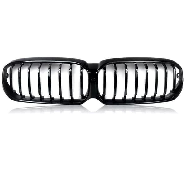 FOR BMW G30 G31 LCI 2021-2023 M PERFORMANCE LOOK GLOSS BLACK FRONT KIDNEY GRILLE