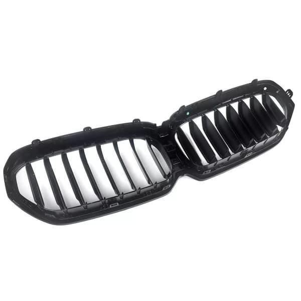 FOR BMW G30 G31 LCI 2021-2023 M PERFORMANCE LOOK GLOSS BLACK FRONT KIDNEY GRILLE