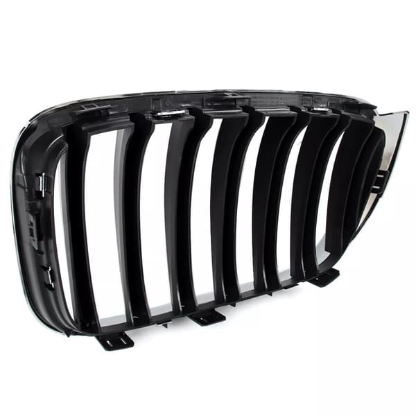 Chrome&Black Factory Style Front Kidney Grilles For BMW X3 F25 /X4 F26 2014-2017