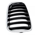 Miniatyrbillede 11 af 11: Chrome&Black Factory Style Front Kidney Grilles For BMW X3 F25 /X4 F26 2014-2017