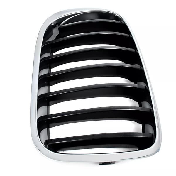 Chrome&Black Factory Style Front Kidney Grilles For BMW X3 F25 /X4 F26 2014-2017