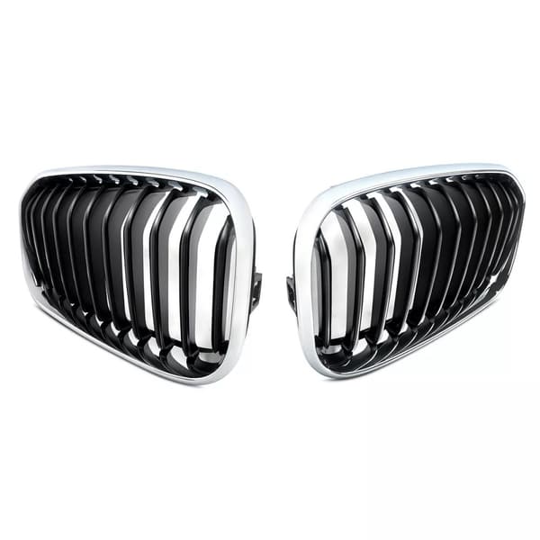 FOR BMW 1 SERIES F20 F21 15-19 FRONT UPPER KIDNEY GRILLE 51137371747 51137371748