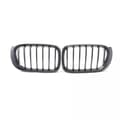 Miniatyrbild 4 av 11: 2x Carbon Fiber Look Front Kidney Grilles Grill for BMW X3 F25 /X4 F26 2014-2017