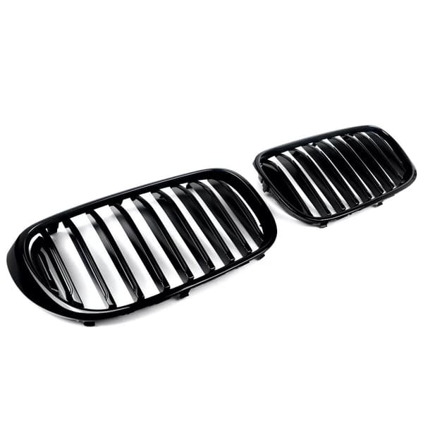 FOR BMW 7 SERIES M G11 G12 15-2018 PRE LCI PERFORMANCE GLOSS BLACK KIDNEY GRILLS
