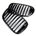 Miniatyrbilde 8 av 11: FOR BMW 7 SERIES M G11 G12 15-2018 PRE LCI PERFORMANCE GLOSS BLACK KIDNEY GRILLS