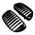 Miniatyrbilde 9 av 11: FOR BMW 7 SERIES M G11 G12 15-2018 PRE LCI PERFORMANCE GLOSS BLACK KIDNEY GRILLS