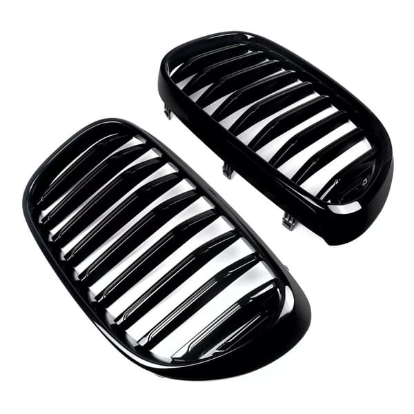FOR BMW 7 SERIES M G11 G12 15-2018 PRE LCI PERFORMANCE GLOSS BLACK KIDNEY GRILLS