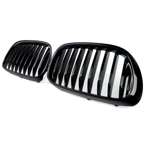 FOR BMW 7 SERIES M G11 G12 15-2018 PRE LCI PERFORMANCE GLOSS BLACK KIDNEY GRILLS