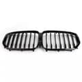 Miniatyrbild 5 av 11: FOR BMW X5 G05 M PERFORMANCE STYLE GLOSS BLACK FRONT KIDNEY GRILL GRILLE 2018+