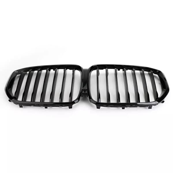FOR BMW X5 G05 M PERFORMANCE STYLE GLOSS BLACK FRONT KIDNEY GRILL GRILLE 2018+