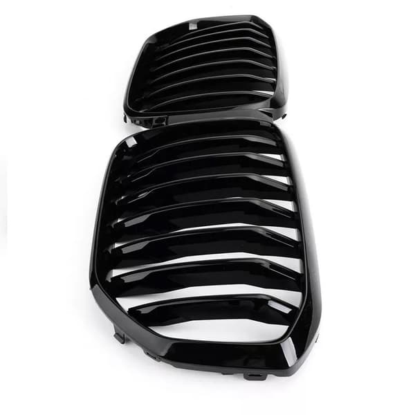 FOR BMW X5 G05 M PERFORMANCE STYLE GLOSS BLACK FRONT KIDNEY GRILL GRILLE 2018+