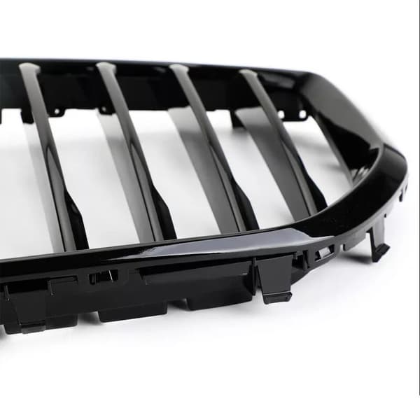 FOR BMW X5 G05 M PERFORMANCE STYLE GLOSS BLACK FRONT KIDNEY GRILL GRILLE 2018+