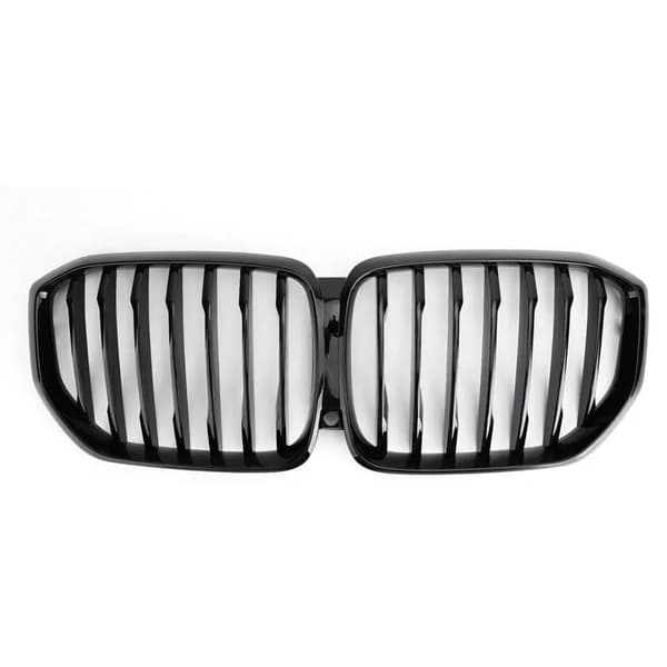 FOR BMW X5 G05 M PERFORMANCE STYLE GLOSS BLACK FRONT KIDNEY GRILL GRILLE 2018+