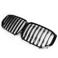 Miniatyrbild 11 av 11: FOR BMW X5 G05 M PERFORMANCE STYLE GLOSS BLACK FRONT KIDNEY GRILL GRILLE 2018+