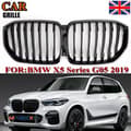 Miniatyrbild 2 av 11: FOR BMW X5 G05 M PERFORMANCE STYLE GLOSS BLACK FRONT KIDNEY GRILL GRILLE 2018+