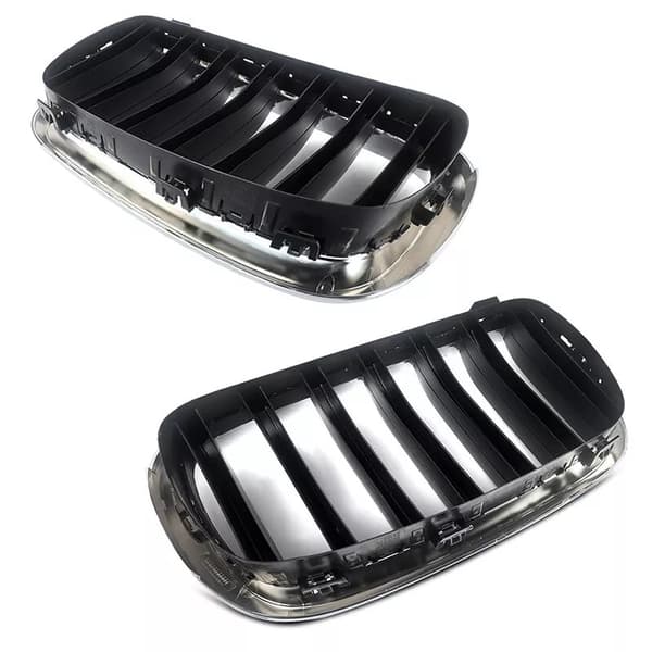 FOR BMW X5 F15 X6 F16 2013-2018 OE STYLE FRONT KIDNEY GRILLES CHROME LEFT+RIGHT