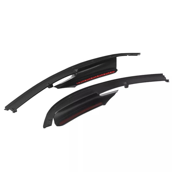 Sport Black Gloss Front Spoiler Splitter + Kidney Grills For BMW F30 F31 M-Sport