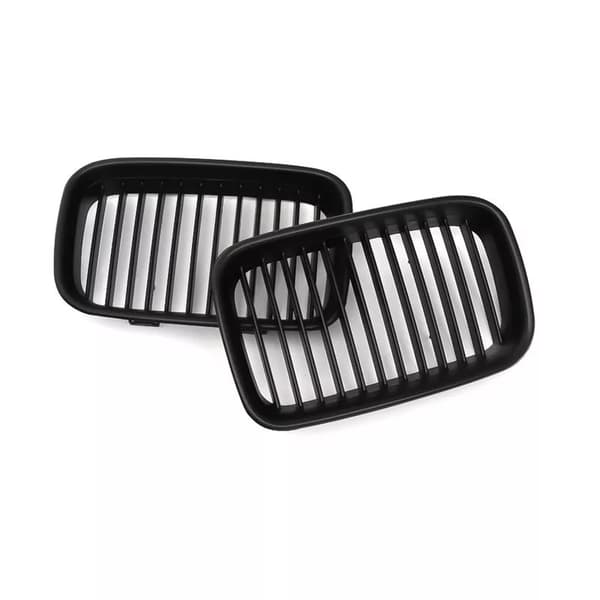 Matte Black Front Kidney Grill Grille for BMW 3-Series E36 Saloon/Coupe 1992-96