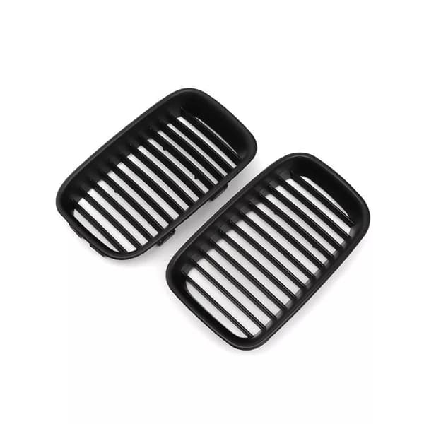 Matte Black Front Kidney Grill Grille for BMW 3-Series E36 Saloon/Coupe 1992-96