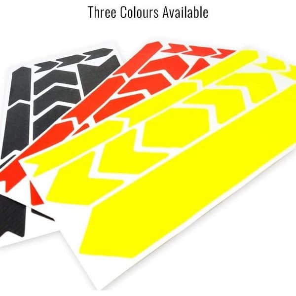 Rhino Sticker Kit för MTB-cykelramskydd, kol, 35 x 17,5 cm