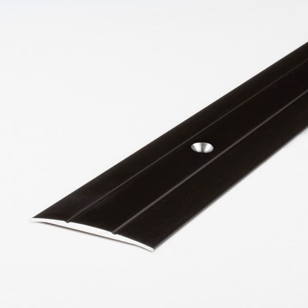 PROVISTON Tröskelbarre 1,8 x 38 x 2700 mm Anodiserad aluminium Mörkbrons Att skruva fast