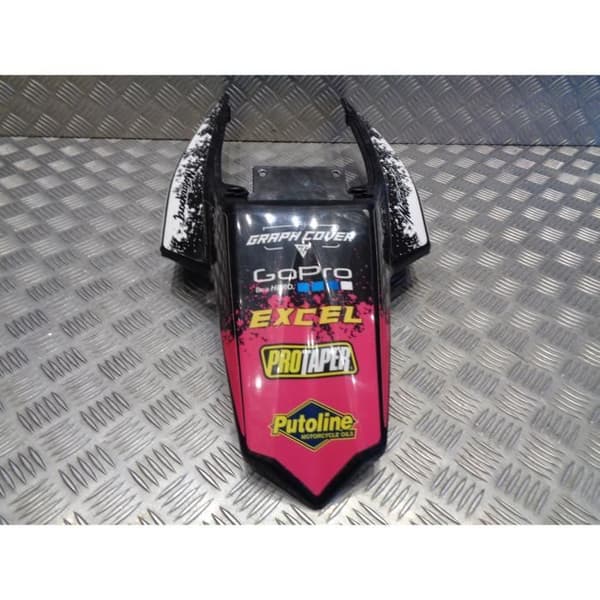 bakre stänkskärm skrovskydd motorcykel derbi 50 drd x-treme sm- USED