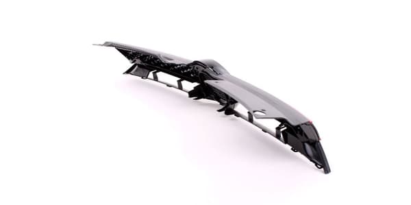 Sport Honeycomb Gitter Glanssort med Rød Kant til VW Golf 6/GTI 2008-2013
