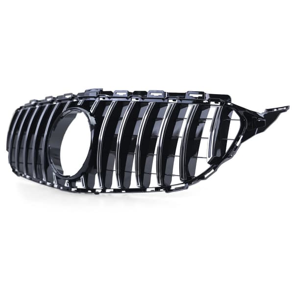 Sportti-ristikko Musta Kromi Mercedes C-Class W205 S205 13-18 - Korkealaatuinen, Helppo Asennus
