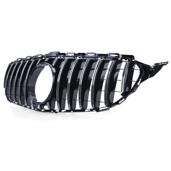 Sportgrill Svart Krom för Mercedes C-Class W205 S205 13-18 - Sportig & Stilfull Uppgradering