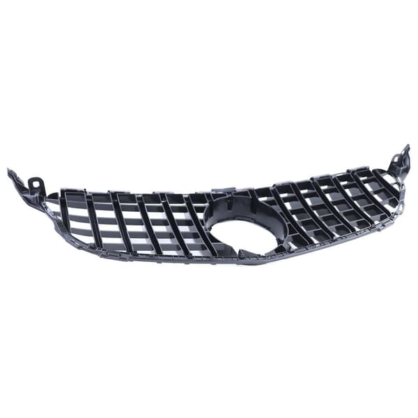 Sportgrill Svart Krom för Mercedes C-Class W205 S205 13-18 - Sportig & Stilfull Uppgradering