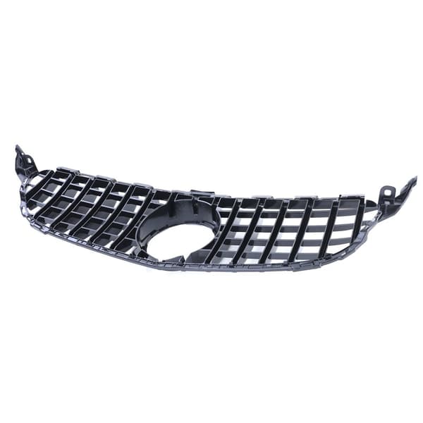 Sportgrill Svart Krom för Mercedes C-Class W205 S205 13-18 - Sportig & Stilfull Uppgradering