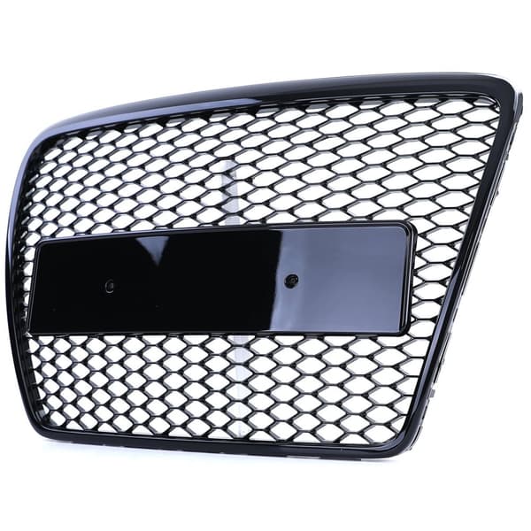 Glanssort Honningkagegitter til Audi A6 C6 4F 2008-2011 - Sporty Opgradering