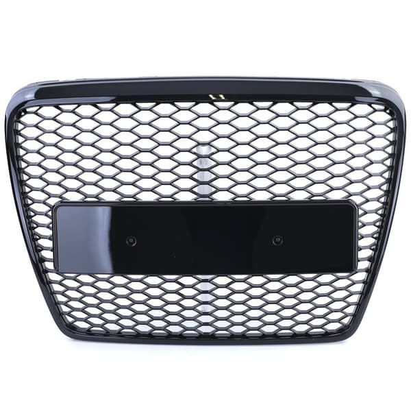 Glanssort Honningkagegitter til Audi A6 C6 4F 2008-2011 - Sporty Opgradering