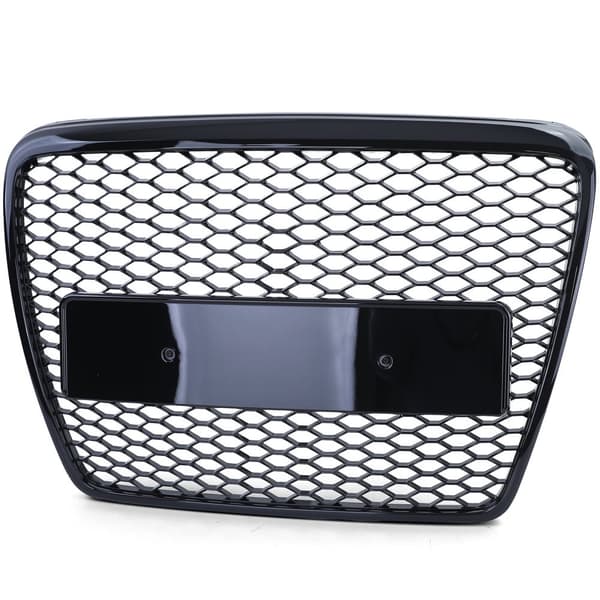 Glanssort Honningkagegitter til Audi A6 C6 4F 2008-2011 - Sporty Opgradering
