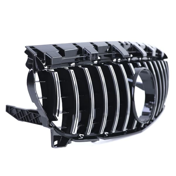 Sportgrill Svart Krom för Mercedes CLA C117 W117 16-19 Facelift - Högkvalitativt Bilaccessoar