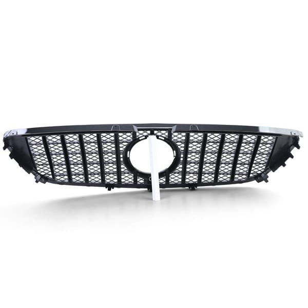 Högblank svart bilgrill för Mercedes Vito W447 14-19 - Sportig & Funktionell