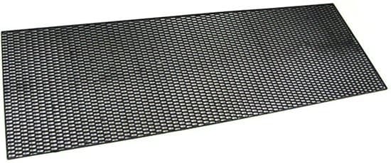 120x40 cm Sort ABS Honningkagegitter til DIY-projekter - Holdbart & Stilfuldt