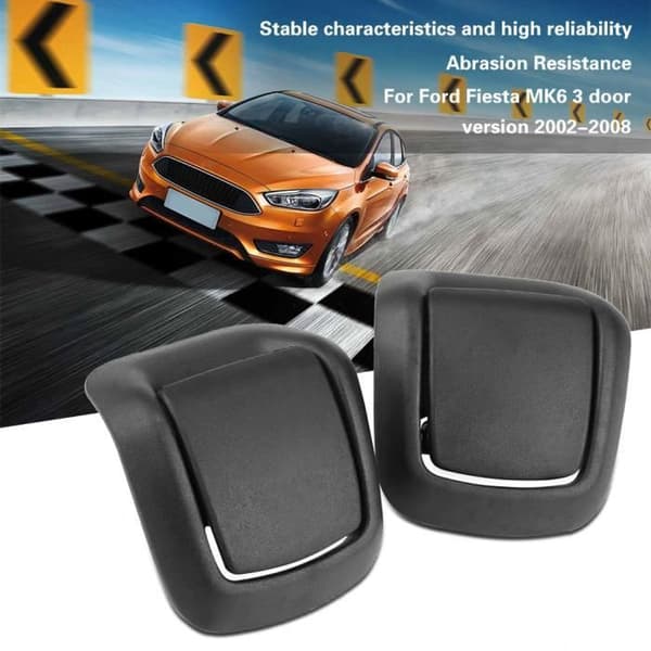 Fram vänster och höger bilsätes tilthandtag 1417520+1417521 för Ford Fiesta MK6 3-dörrars version 02-08-SEC