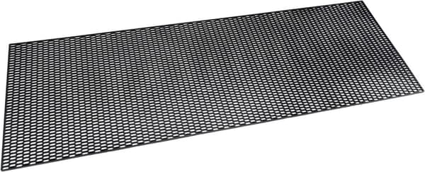 Sort ABS Plast Racing Grill - 120x40cm, Sporty Design til Bilentusiaster
